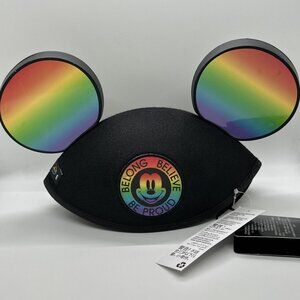 Disney Parks Pride Collection Mickey Mouse Ear Hat Adult New with Tag Free Ship